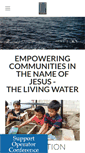 Mobile Screenshot of livingwaterworldmissions.org